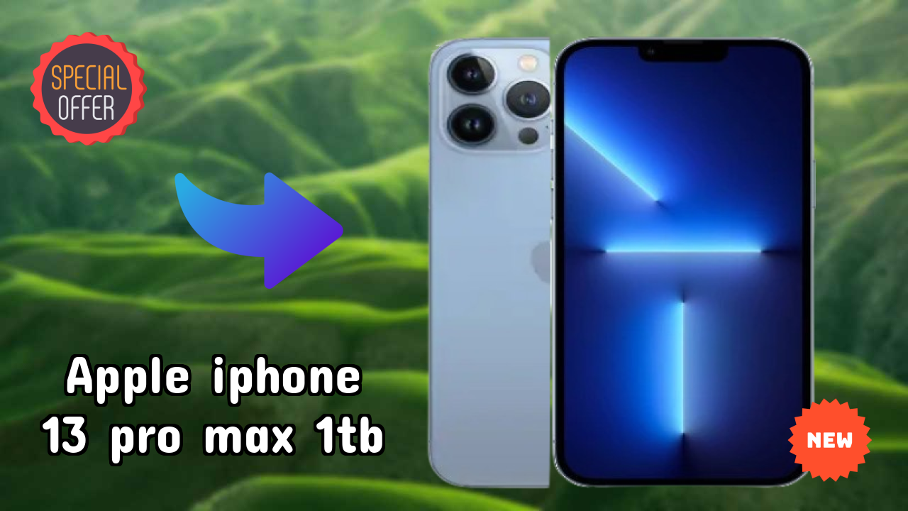 Apple IPhone 13 Pro Max 1TB Display Technology: 6.7 Inches (17.02 Cm) Screen