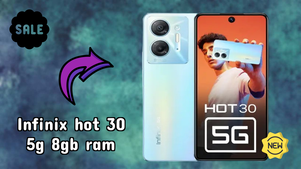 Infinix Hot 30 5G 8GB RAM Display Size: 6.78 Inches (17.22 Cm) Screen Review