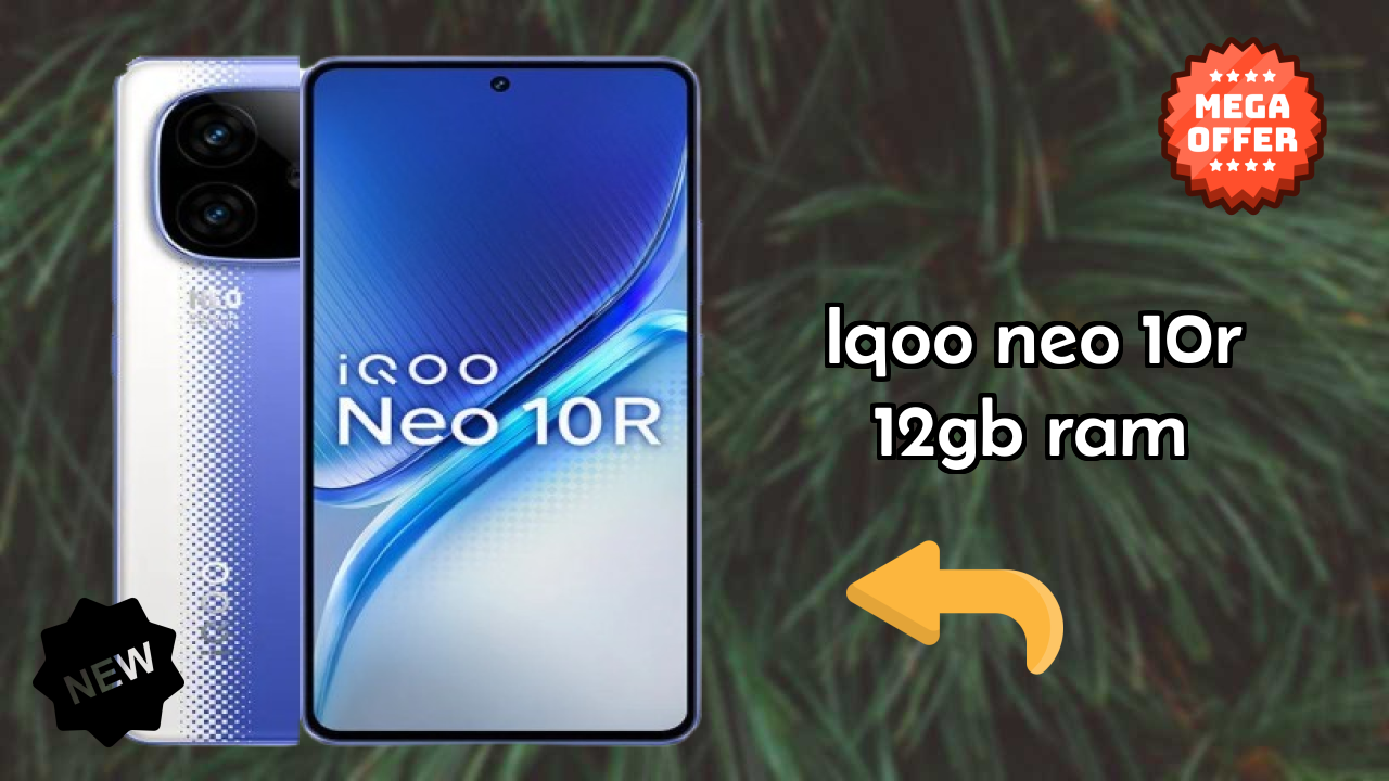 IQOO Neo 10R 12GB RAM Camera Review: 50 MP + 8 MP Rear Camera Low Light