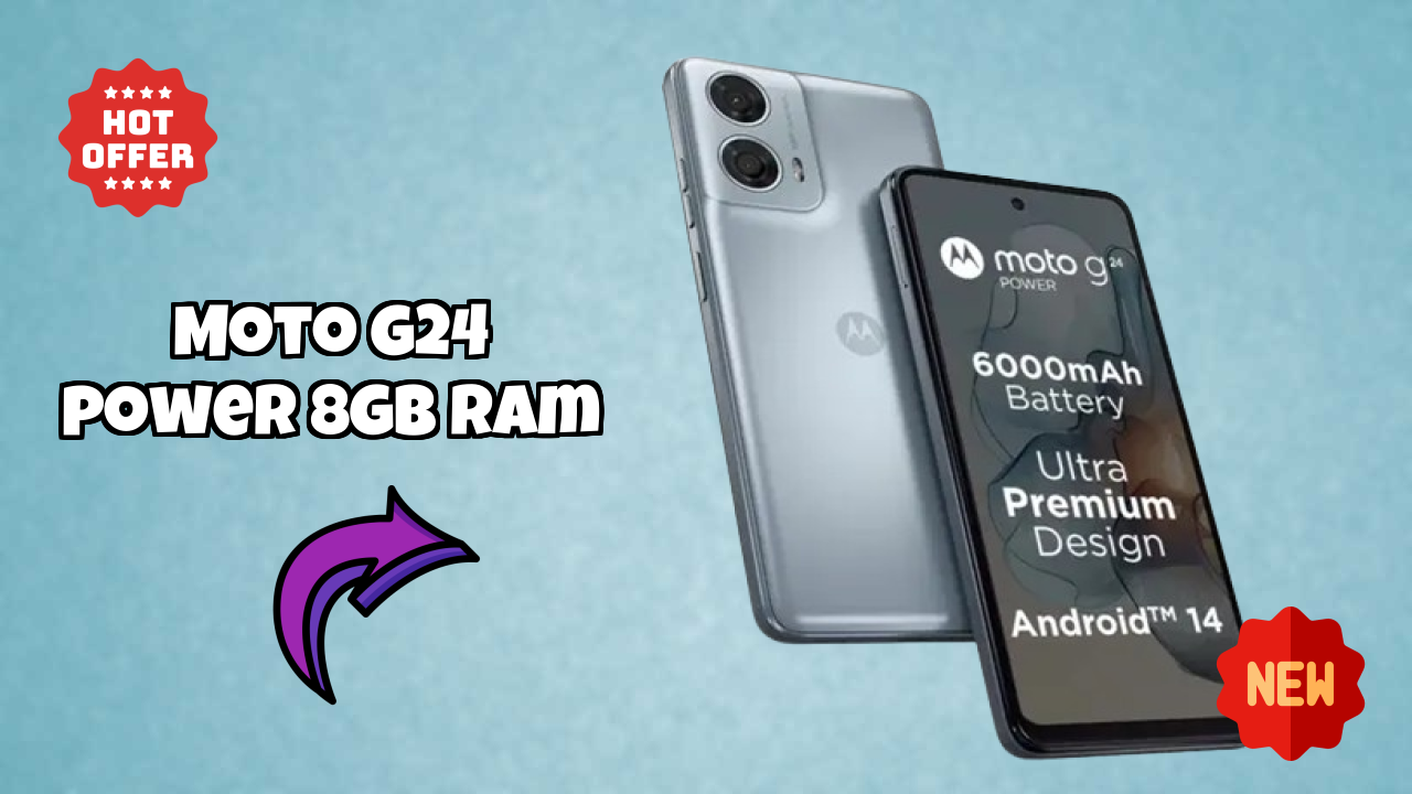 Moto G24 Power 8GB RAM Camera Quality: 50 MP + 2 MP Rear Camera Low Light