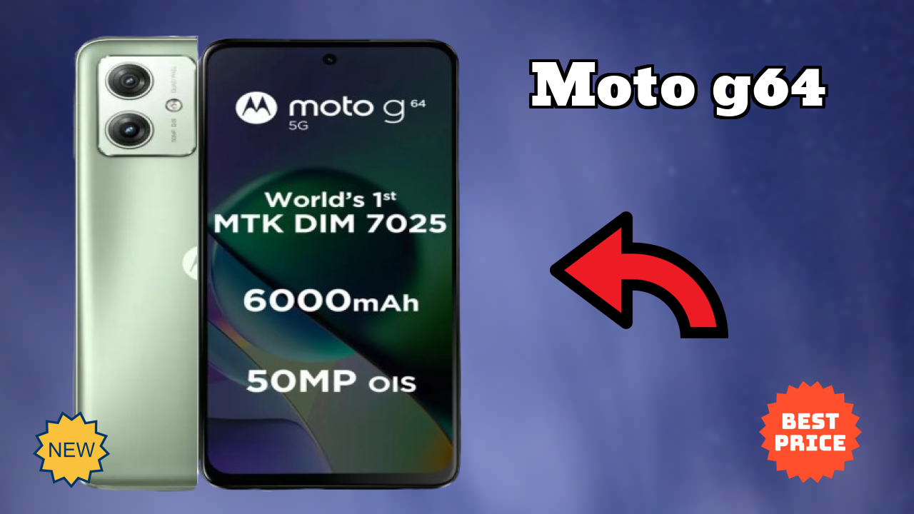 Moto G64 Gaming Test: MediaTek Dimensity 7025 FPS Performance