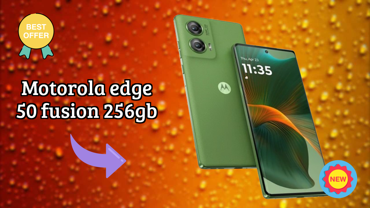 Motorola Edge 50 Fusion 256GB at ₹21,480 - Complete Review & Rating