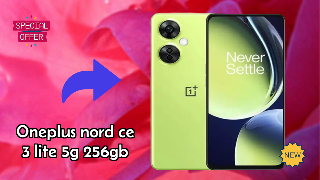 OnePlus Nord CE 3 Lite 5G 256GB Display Analysis: 6.72 Inches (17.07 Cm) Quality