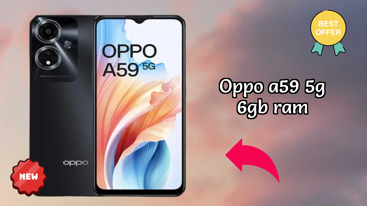 OPPO A59 5G 6GB RAM at ₹15,499 - Best Features Listed