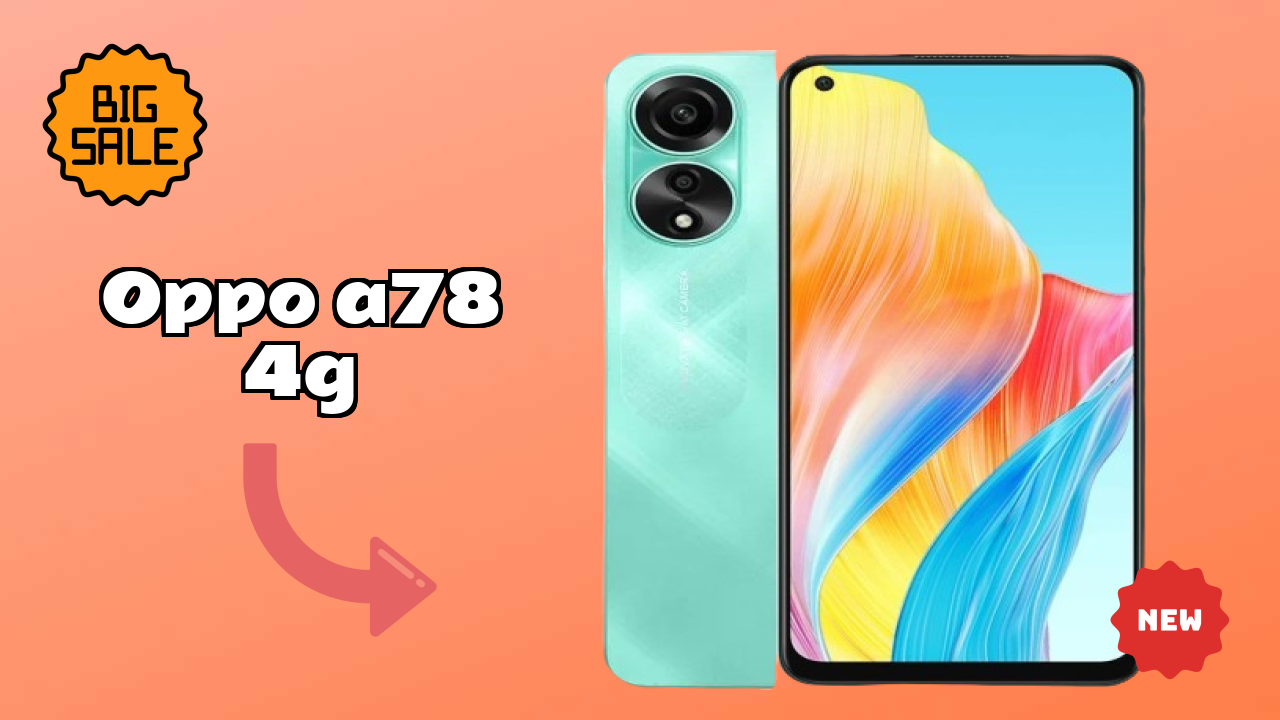 OPPO A78 4G RAM Performance: 8 GB RAM Gaming Tested