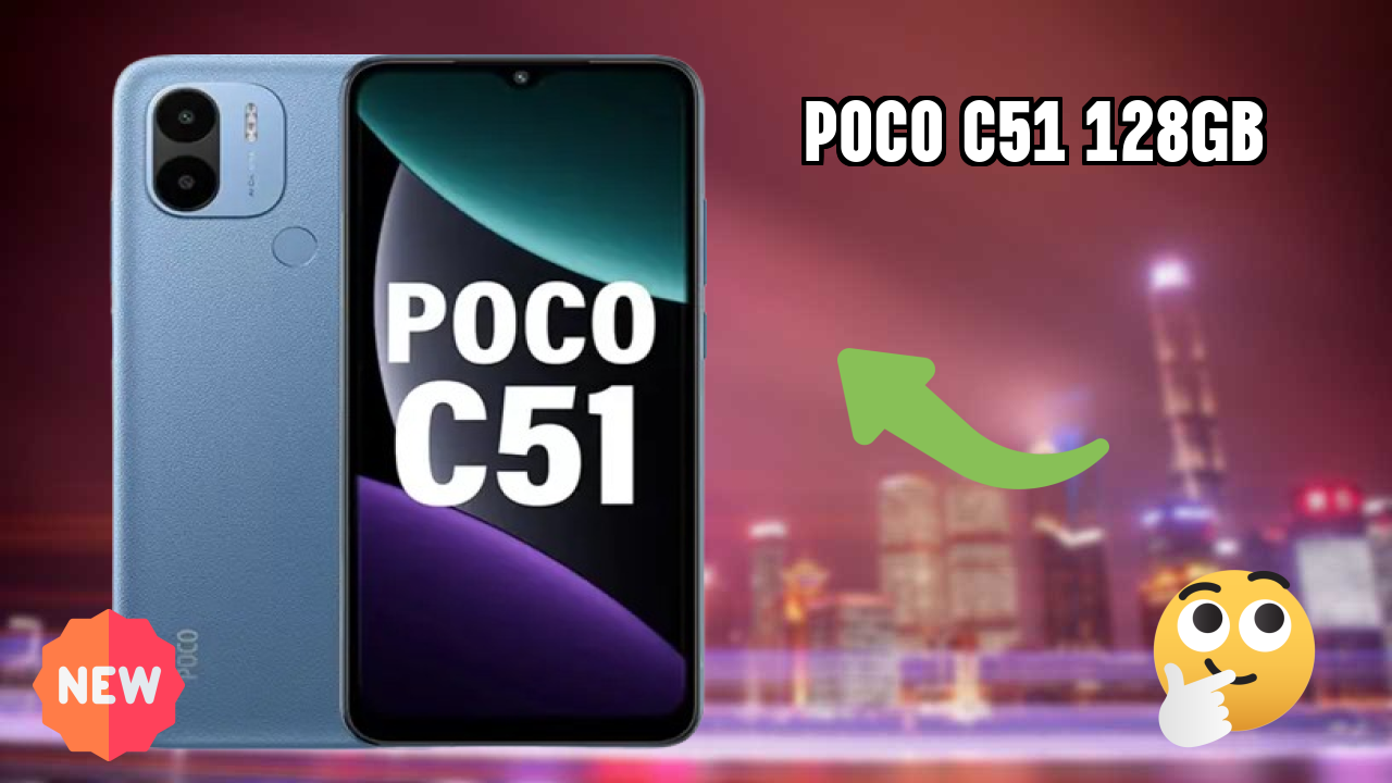 POCO C51 128GB Price Drop: Just ₹7,899 Available
