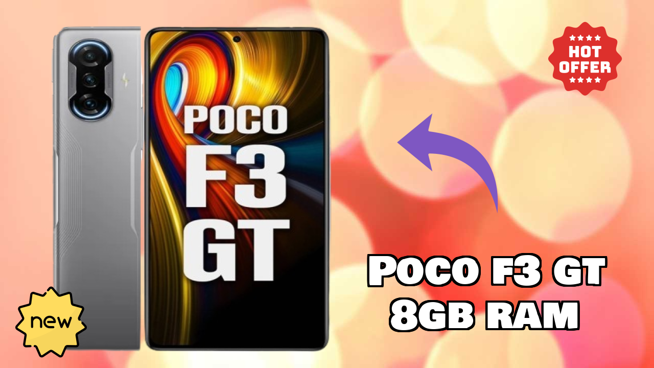 POCO F3 GT 8GB RAM Camera Review: 64 MP + 8 MP + 2 MP Rear Camera Low Light
