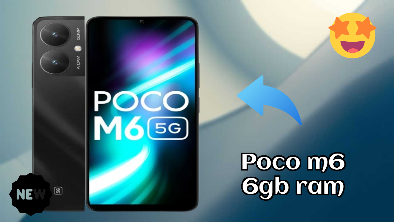POCO M6 6GB RAM Display Size: 6.74 Inches (17.12 Cm) Screen Test