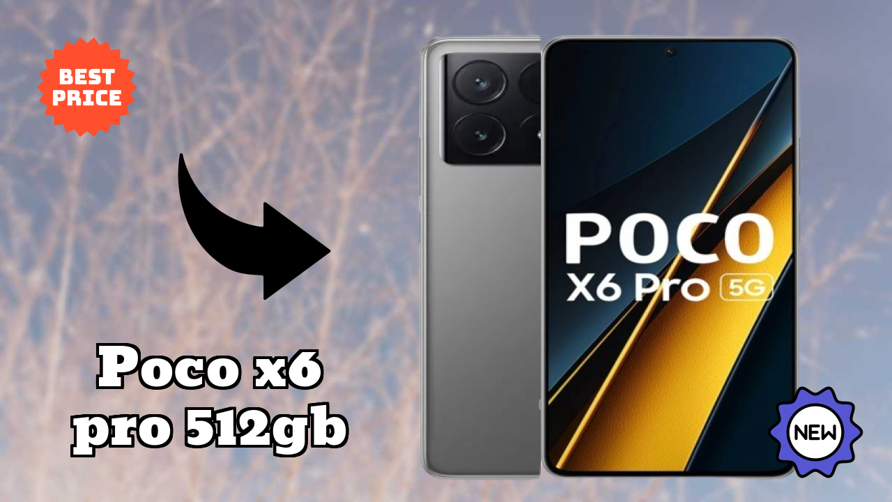 POCO X6 Pro 512GB RAM Review: 12 GB RAM Gaming Tested