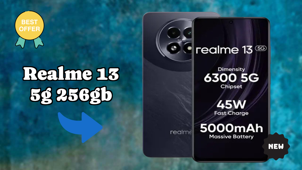 Realme 13 5G 256GB RAM Test: 8 GB RAM Handles Gaming Well