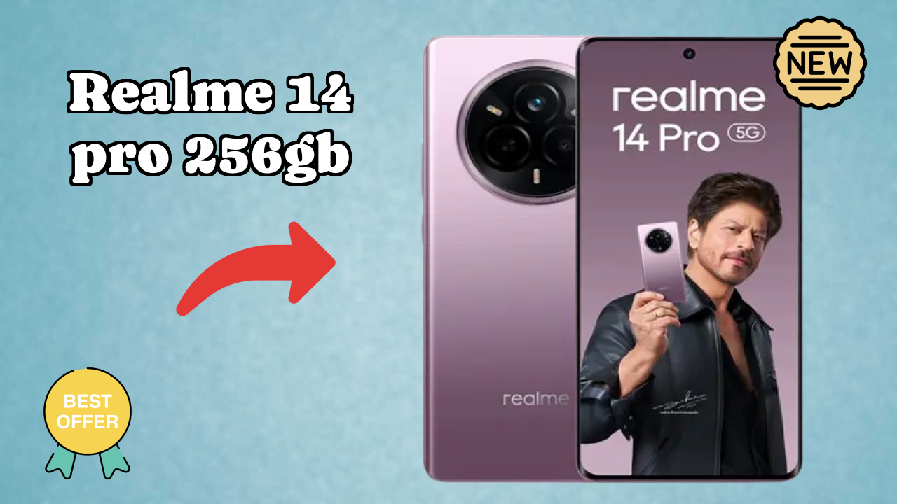 Realme 14 Pro 256GB Display Size: 6.77 Inches (17.2 Cm) Screen Quality