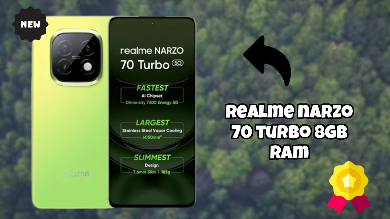 Realme Narzo 70 Turbo 8GB RAM Display Technology: OLED Review
