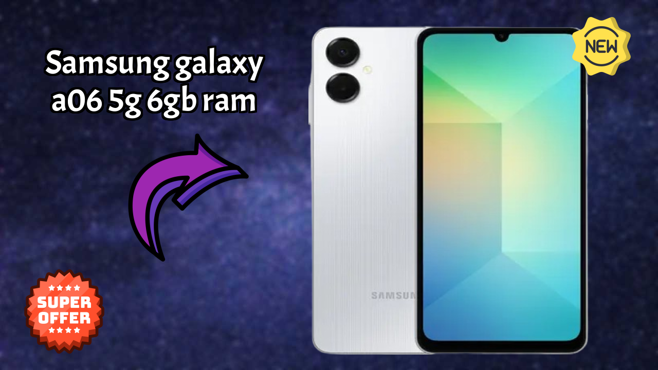 Samsung Galaxy A06 5G 6GB RAM Display Analysis: 6.7 Inches (17.02 Cm) Screen