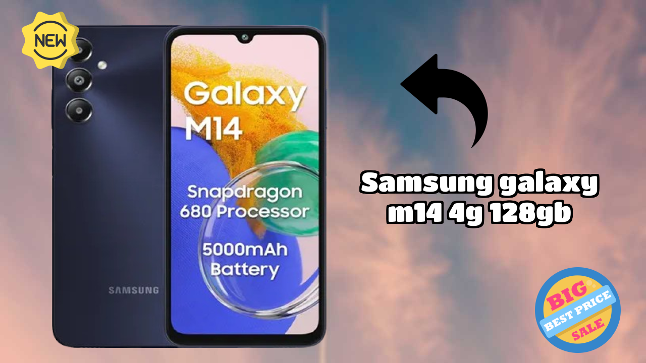Samsung Galaxy M14 4G 128GB Battery Life: 5000 MAh How Long Lasts