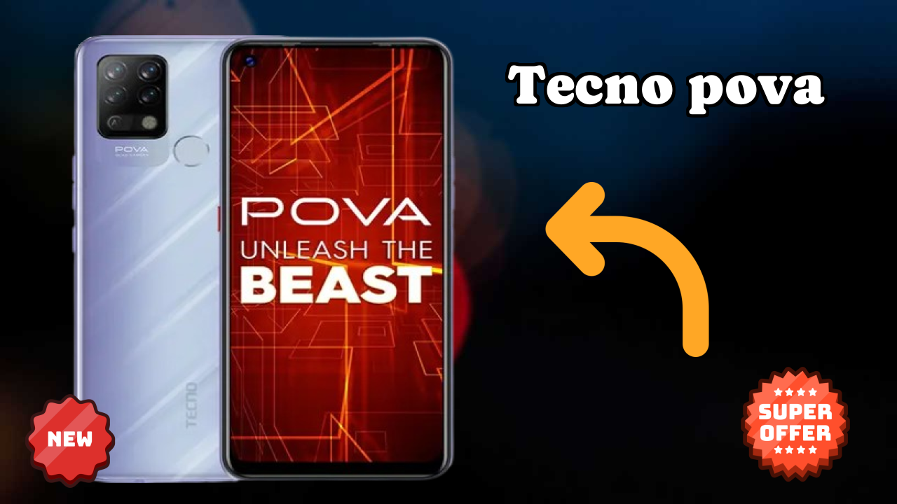 Tecno Pova Display Quality: 6.8 Inches (17.27 Cm) Screen