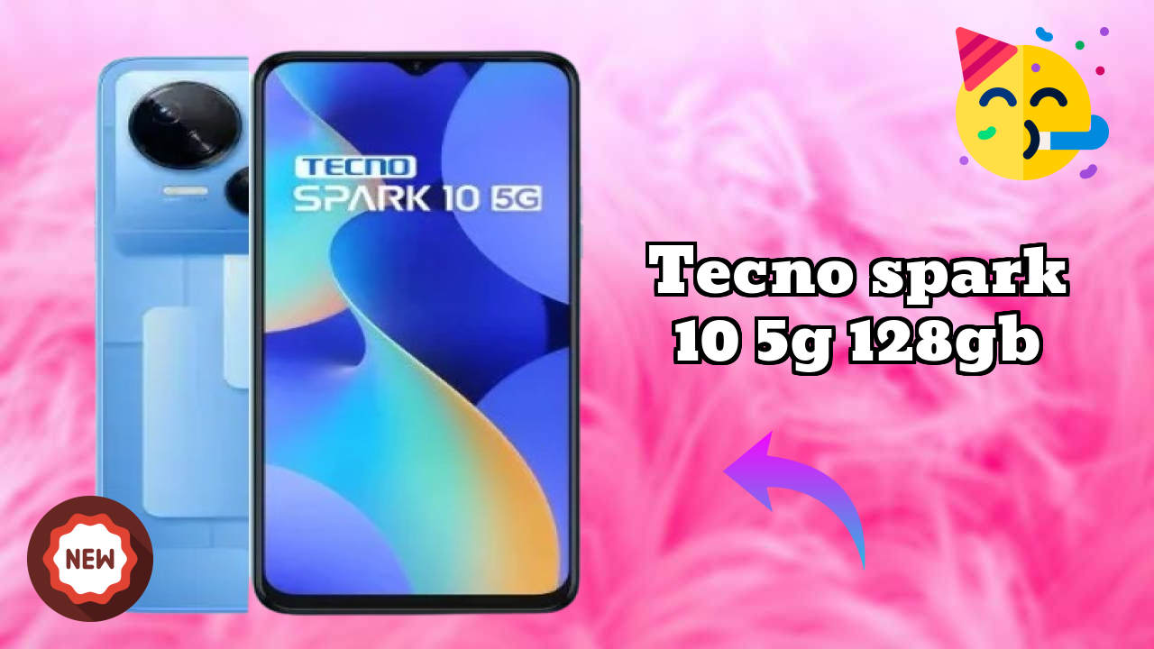 Tecno Spark 10 5G 128GB Display Analysis: 6.6 Inches (16.76 Cm) Quality