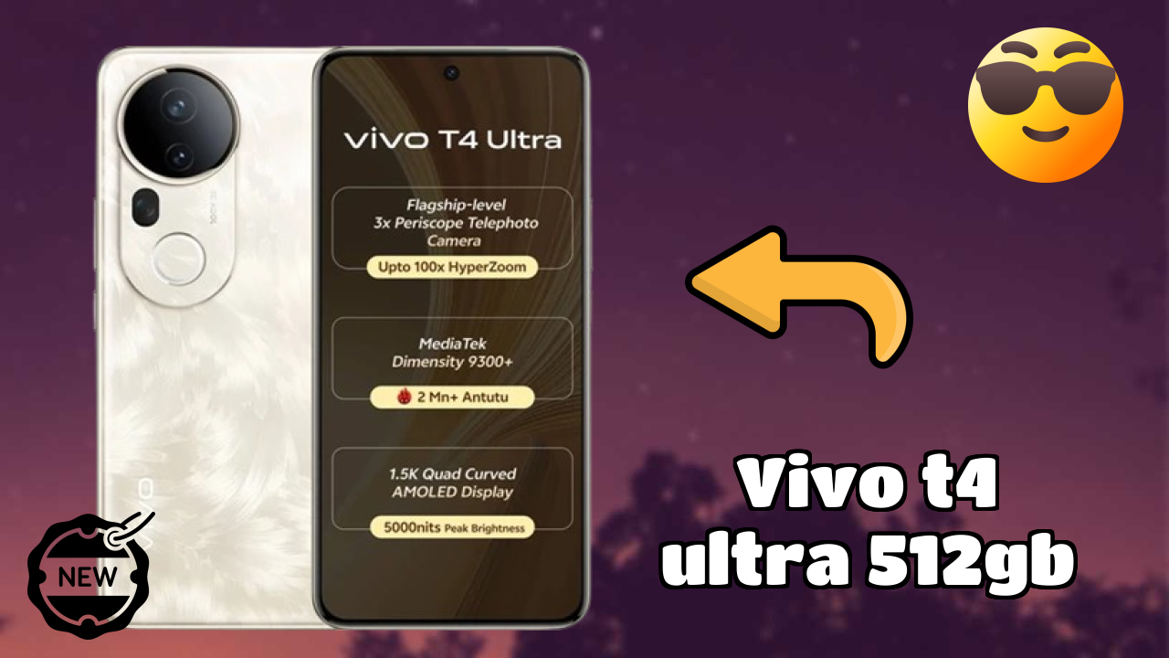 Vivo T4 Ultra 512GB Display Technology: AMOLED Quality