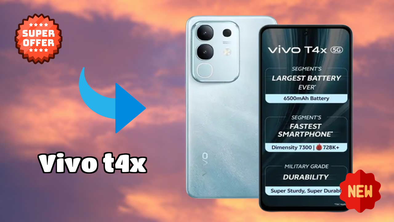 Vivo T4X Display Size: 6.72 Inches (17.07 Cm) Screen Review