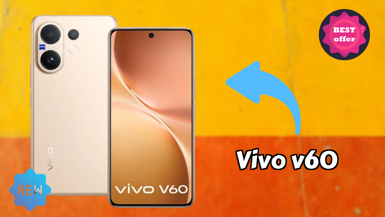 Vivo V60 at ₹36,999 - Best Features Highlighted