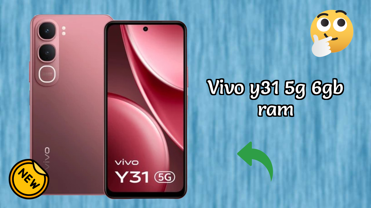 Vivo Y31 5G 6GB RAM Camera Quality: 8 MP Front Camera Selfie