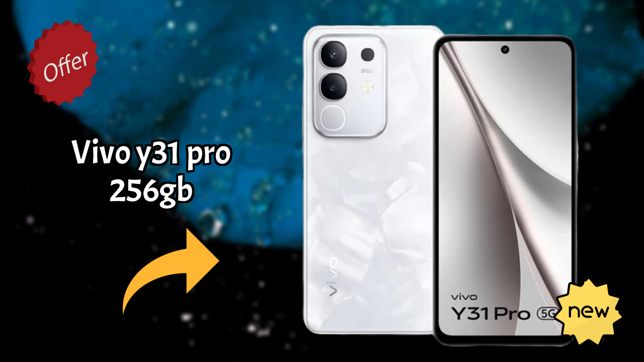 Vivo Y31 Pro 256GB 2026: Camera 50 MP + 2 MP Rear Camera And LongLife Bettry