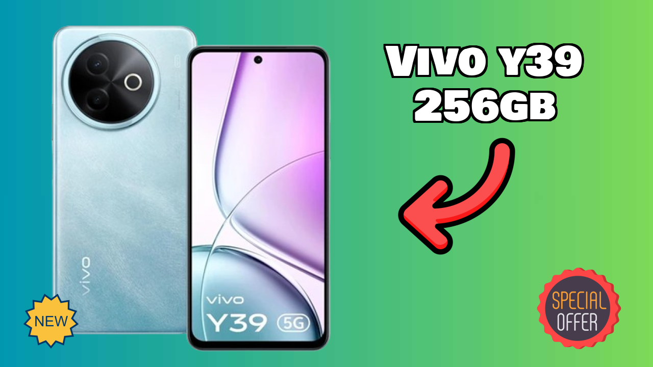 Vivo Y39 256GB Display Review: 6.68 Inches (16.97 Cm) Screen Size