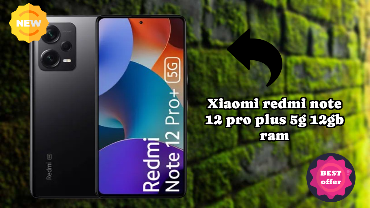 Xiaomi Redmi Note 12 Pro Plus 5G 12GB RAM Display Size: 6.67 Inches (16.94 Cm) Screen Quality